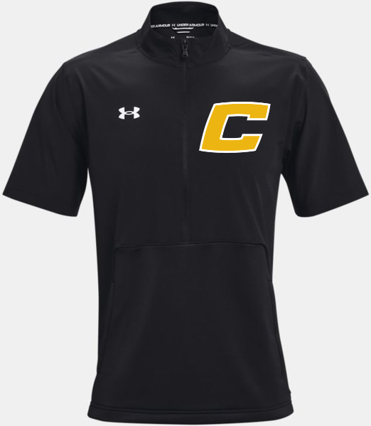 UA "C" Short Sleeve Pullover - Grey and Black
