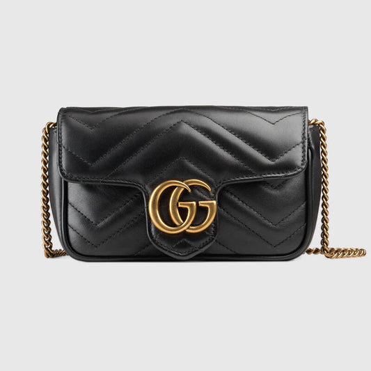 35. Gucci GG Marmont Super Mini Bag- $165
