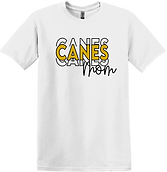 Canes Mom T-Shirt- White