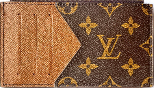 15. Louis Vuitton Monogram Canvas Coin Card Holder Wallet ($35) SALE