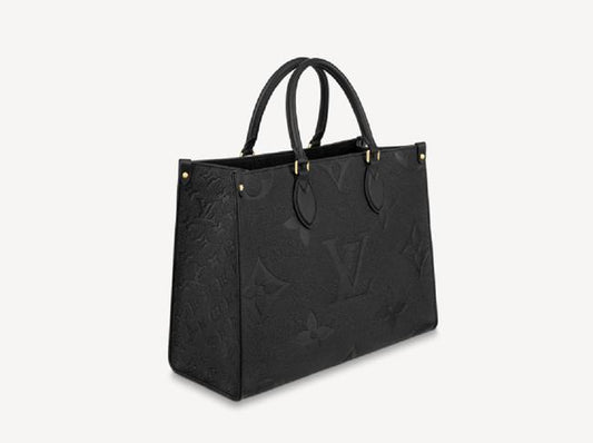 39. Louis Vuitton Onthego Mm Black With Orange Interior- MOM'S SALE $265