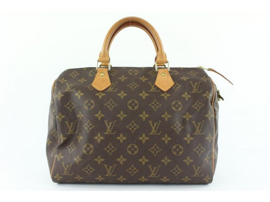 28. Louis Vuitton Monogram Speedy Bandouliere 30 Boston Bag- $199